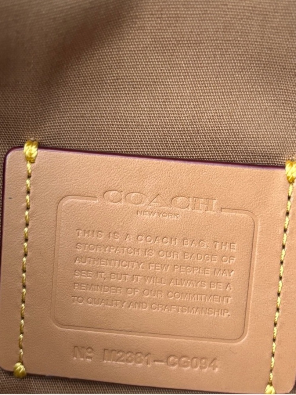 Coach Soft Tabby Black Denim Signature Jacquard - Picture 10 of 11